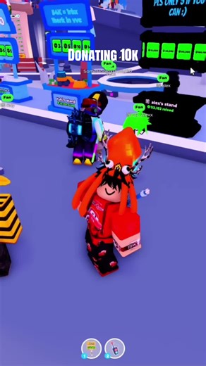 Donating 10K in Roblox: A Generous Gesture
