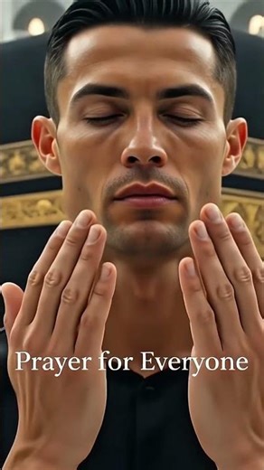 Cristiano Ronaldo Praying at the Kaaba | Jummah Mubarak