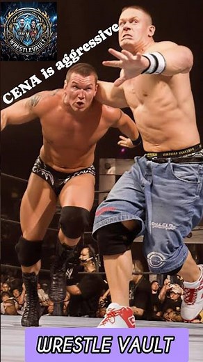 John Cena vs Randy Orton — The Rivalry That Defined WWE! 🔥 #wwe #viral #youtubeshort #wrestlevault