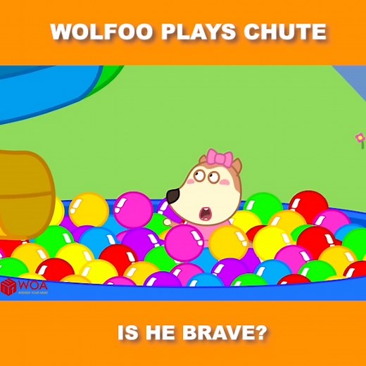 Let's have fun with Chute! #friends #funny #animation #woavideo #woafunny #wolfoo #fun