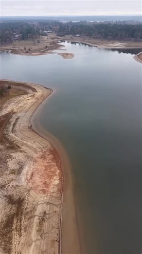 Sam Rayburn Reservoir Lake as of December 2025 #samrayburnlake #samrayburn #easttexas | Russell and Lana