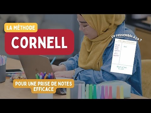 Prendre des notes efficaces avec la méthode Cornell