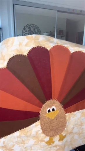 Jessica Borio | Turkey Time Table Runner Kit by @blockpartyquiltco #quilting #sewing #janome | Instagram