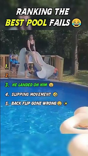 Ultimate Swimming Pool Fails Ranked #top5 #pool