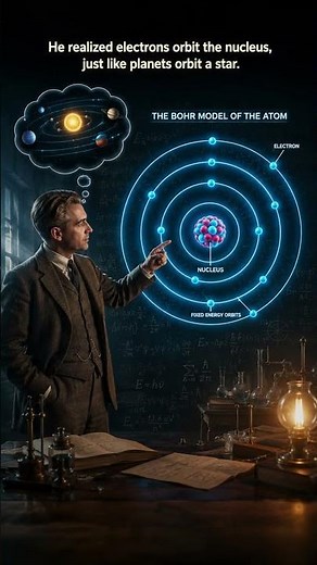 The Scientist Who UNLOCKED the Atom! ⚛️ (Niels Bohr)
