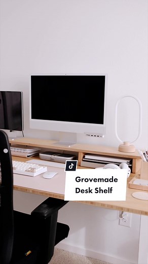 Favorite Desk Shelf Organization | Grovemade Setup