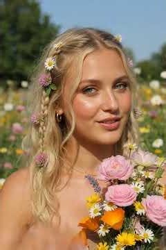 Blonde Woman in Summer 23