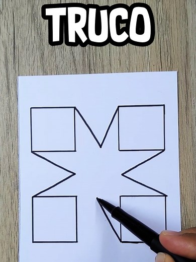Dibujo 3D: Tutorial de Ilusión Óptica