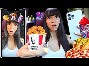 I Let FAST FOOD Filters CONTROL My Diet for 24 HOURS!