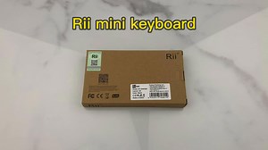 Rii RT-MWK08  Mini Wireless Keyboard with Touchpad Unboxing & Feature Demo