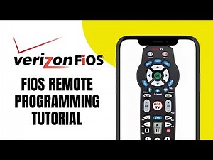 Fios Remote Programming Tutorial