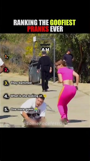 Ranking The Funniest Goofiest Pranks Ever😂