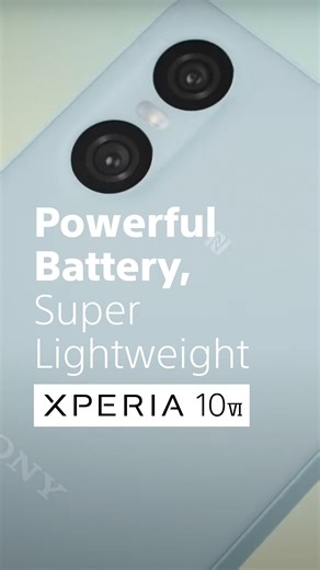 100K views · 784 reactions | Super lightweight, super fun. Seize a pop of style with #Xperia10VI Boasting a powerful 2 day battery in a sleek and compact design, meet the device designed to complement your everyday world. #SonyXperia #Xperia10VI #PowerfulBattery #SuperLightWeight #2DayBattery | Sony - Xperia | Facebook