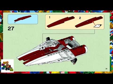 LEGO instructions - Star Wars - 75003 - A-wing Starfighter