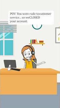 She lied—didn’t know Veronica was listening live. #animation #worklife #customerservice