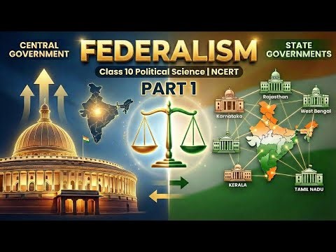 Federalism Explained in 1 Video 🔥 | Class 10 Civics One Shot | NCERT