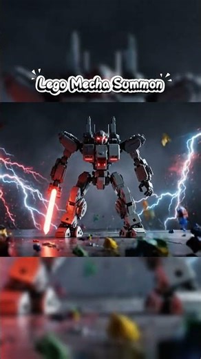 This Lego box transforms into a giant Mecha! 🚀🤖