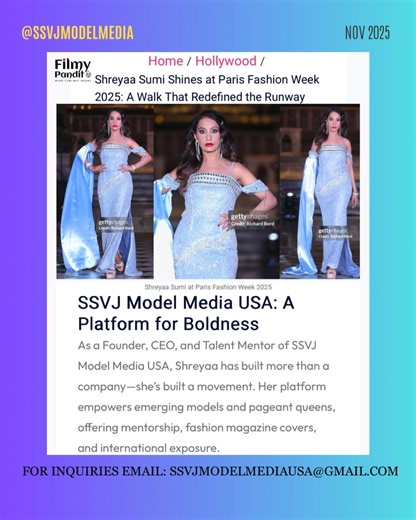 SSVJ MODEL MEDIA Invites to Get Featured for Broadcasting ⭐ | Pageant Title's - USA represent at International stage | Model Opportunity ⭐ SSVJ MODEL MEDIA invites Models, Fashion Designers, Event Producers, Artist, Entrepreneurs to submit video content for broadcast and publication. Submit via Form Link below https://form.jotform.com/ssvjmodelmediausa/submit-now-video-broadcast-publish ⭐⭐⭐⭐⭐⭐⭐⭐⭐⭐⭐⭐⭐⭐⭐⭐ International pageant @mrscelebrityinternational.usa 🇺🇸 Apply now for 2026! To Represent Co