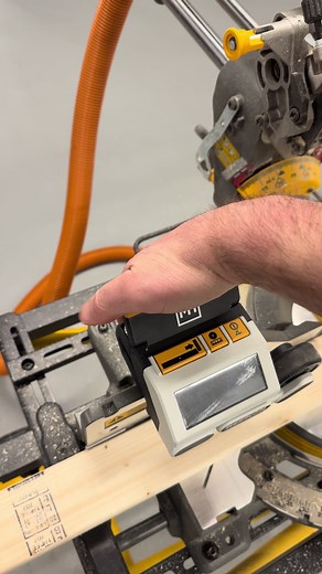 One of the simplest and fastest ways to make repeat cuts on a miter saw with no hard stop needed