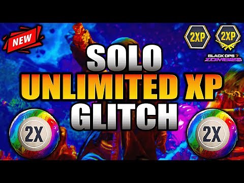 *NEW* ✅ SOLO XP GLITCH in BO7 ZOMBIES! 🔥 (Weapon XP, Camo Glitch) BO7 Glitches/BO7 XP Glitches! BO7!