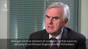 38K views · 211 reactions | Reversal of fortune? Shadow chancellor John McDonnell says "hard-right" elements are now on the fringes of the Labour Party - the place he used to be. He also insists that Maria Eagle was happy with her move from shadow defence to shadow culture secretary - "a job she's always wanted": | Channel 4 News | Facebook