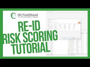Re-ID Risk Score Tutorial