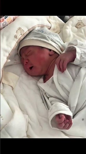 Heart melting cry of a baby!