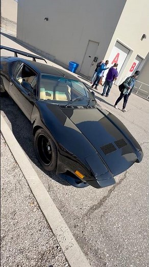 1987 DeTomaso Pantera at Cars & Coffee.