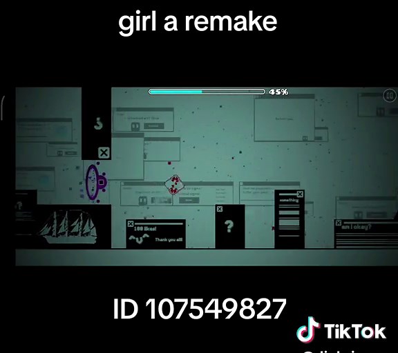 Girl A Remake in Geometry Dash: Explore the Edits