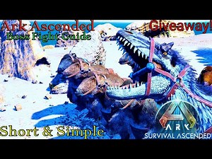 Beginners guide to boss fights ark ascended + Giveaway!!