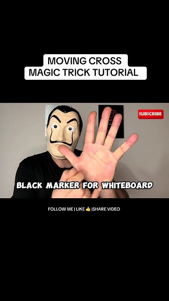 Learn How to Perform the Moving Cross Magic Trick
