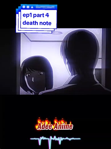 Death note se1 EP 1 ( part 4 ) #adeeanime #anime #deathnote #ep1 #part4