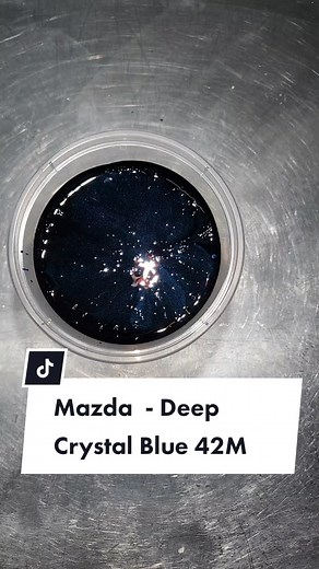 Deep Crystal Blue 42M Car Paint by Mazda