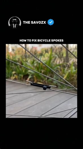 The Savozx on Instagram: "How to fix bicycle spokes is easier than you imagine — a simple repair trick that helps keep your ride smooth, balanced, and strong. This clip shows every step clearly, from tightening to alignment. Watch closely and learn how to maintain your cycle like a pro. If you have any problem with the clips, feel free to DM me. #knowledge #education #experiment #inspiration #fyp #instgram #explorepage"
