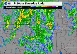 13 reactions | 8:20 AM CST Radar Update: Light, to occasionally moderate, rain will continue falling across the region through 10 AM. Hourly rainfall amounts will generally average around 0.1 inches, with amounts between 0.1 - 0.3 inches possible in the pockets of moderate rainfall. | US National Weather Service Jackson Mississippi | Facebook