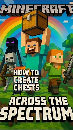 How to Make Your Very First Minecraft Chest (EASY!) #minecraftshorts #gamingtips