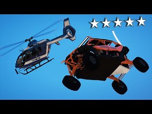 GTA5 - PERDRE LES 5 ÉTOILES EN BUGGY