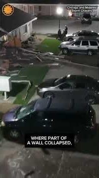 Tornadoes rip through the Midwest as strong winds fuel wildfires in the West #shorts