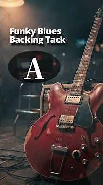 Blues Funk Guitar Backing Track in A (A7 Blues) #bluesbackingtrack #guitar