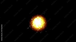 4k. Fire explosion explosion fire bomb smoke explosion animation on green screen.