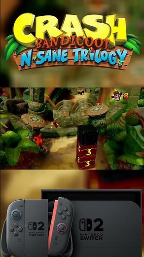 Crash Bandicoot N Sane Trilogy Nintendo Switch 2 Gameplay