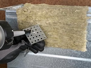 Insulation hanger with perforated base and how to use them!