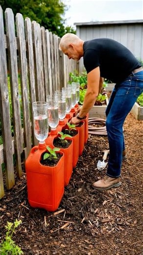 DIY Garden Hack for Growing Vegetables in Plastic Bottles 🍅🌿