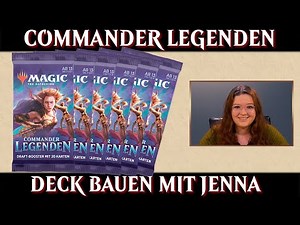 MTG Commander Legends Deck bauen deutsch #3 | Magic the Gathering | Trader Booster Unboxing Tutorial