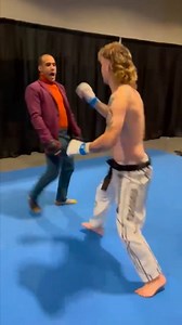 Human Highlight Reel Brandon Jenkins (@bjenkins165) and Jordan ‘The Monkey King’ Leavitt (@monkeyking_ufc) bringing that smart-casual style to the pads. They’re both on the card as KC46 and @pitsubmissionseries head to Consensus in Austin, Texas on May 30. Get your tickets now - info in bio. | Karate Combat