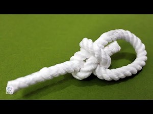 1-7-2. 稱人結 (Bowline) 正常版 | 童軍繩結打法教學影片 8/10