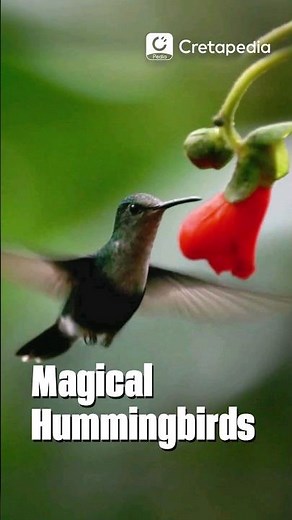 Why is Hummingbird the Only Bird Can Fly backward|8 Shaped Flapping #funfacts