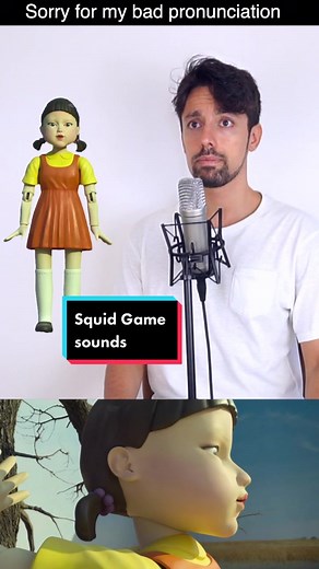 #squidgame sound effects #squidgamenetflix #redlightgreenlight #netflix