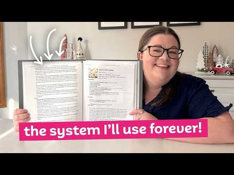 The FASTEST Way to Organize All Your Recipes (No Stress)