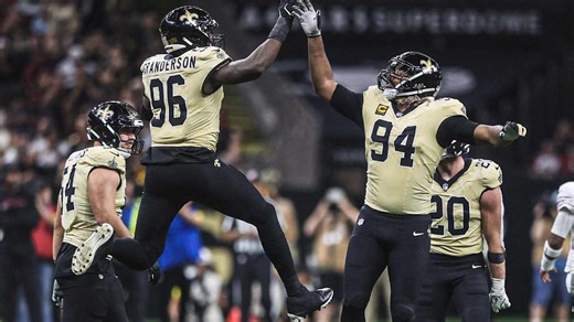 Cameron Jordan, Carl Granderson combine to sack Kyler Murray on third down | Saints-Cardinals Highlights